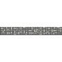 GroJa Steekzaun Designinzet Mesh Aluminium Antraciet DB 703