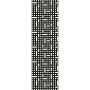 GroJa XL-Designinzet Mesh Aluminium Anthraciet DB 703 Schutting