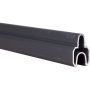 GroJa Solid Grande Premium Lisene Steekzaun Schutting Antraciet DB703