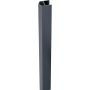 GroJa afwerkingsprofiel steekzaun hellend element Anthrazit DB 703