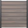 GroJa Solid Grande Premium steekzaun schutting Bi-Color co-geëxtrudeerd zichtscherm steekzaun lamellenomheining