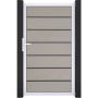 GroJa Enkelhek Solid Grande Premium Steekzaun Bi-Color Zand