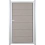 GroJa Einzelpoort Viento Schutting Bi-Color Zand
