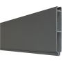 GroJa Lumino Aluminium steekzaun Enkelprofiel Schutting Antraciet DB703 Zichtscherm Steekzaun Lamellenomheining
