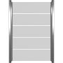 GroJa Ambiente Glas-privacymat Blokstroken privacymat