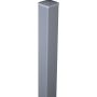GroJa Alu-schutting paal Zilvergrijs RAL 7001