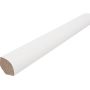 HARO kwartlat wit MDF-bekleed 2400x14x14 mm Plint