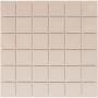 Wellker keramische mozaïek fijnsteengoed wit mat R11 30,6x30,6 cm antislip mozaïektegels