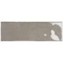 Wellker wandtegel Moravia Gris geglazuurd glanzend ronde kant 6,5x20 cm dikte 9 mm