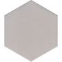 Wellker tegels Chiquimula Solid Silver geglazuurd mat afgeronde rand 21,5x25 cm dikte 9 mm