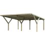 weka Dubbele carport Y-carport 612 Onderstand