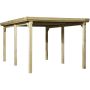 weka enkelvoudige carport 617 Onderstand