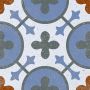 Wellker tegels Waco Mix geglazuurd mat Afgeronde kant 20x20 cm Dikte 8 mm