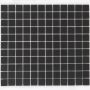 Wellker keramisch mozaïek fijnsteengoed Black mat mozaïektegels 5 mm