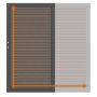 TraumGarten Individuele poort op maat Schutting SYSTEEM RHOMBUS Vintage Oak