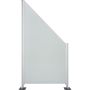 Wellker schutting KOTTOS SATIN geslepen tuinscherm