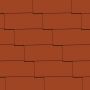 CEDRAL dak- en gevelbeplating 60x30 cm glad, klassiekrood