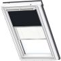 VELUX Verduistering Plus DFD Handmatig Uni Donkerblauw/Wit 1100