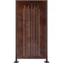 Wellker zichtscherm element GERAS CORTEN VERTICAL zichtscherm