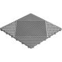 florco kliktegel kunststof classic wit-aluminium