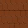 CEDRAL gevelbeplating 20x20 cm glad, dakpanrood