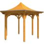 Skan Hout Paviljoen Versailles Eik Licht Houten paviljoen