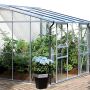 Vitavia aanleuning tuinkas Osiris tomatenhuis combinatieverglazing Zilver