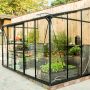 Vitavia Anlehn-tuinkas Osiris Tomatenhuis Kombineerde beglazing Smaragd