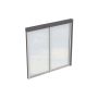 Skan Holz zijwand polycarbonaat wandaanbouw leisteengrijs