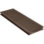 NATURinFORM wpc-terrasplank 25x138 mm DE POPULAIRE massief zwartbruin