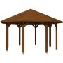 Skan Holz houten paviljoen Nice notenboom houten paviljoen