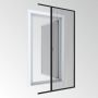 Windhager insectenscherm plissé EXPERT voor enkele deur antraciet 240x120 cm