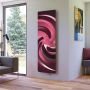 Ximax Ruimteverwarmer Ontwerp Radiator P1 Plan Print Spiraal verticaal
