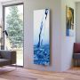 Ximax ruimteverwarmer Designradiator P1 Plan Print water 1 verticaal