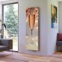 Ximax Ruimteverwarmer Design Radiator P1 Plan Print Sektglas verticaal