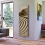 Ximax ruimteverwarmer design radiator P1 Plan Print Sand verticaal