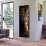 Ximax Ruimteverwarmer Design Radiator P1 Plan Print Tiger verticaal