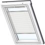 VELUX Plissé Uni Wit 1016 vouwgordijn
