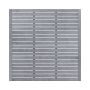 TraumGarten schutting hout NEO DESIGN grijs open 179x179cm zichtscherm lattenomheining