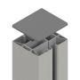TraumGarten schutting SYSTEEM Klempalen Zilver