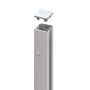TraumGarten schutting SYSTEEM U-klemmprofiel zilver