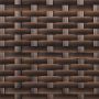 TraumGarten-schutting WEAVE Mocca rechthoek zichtscherm