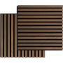 FibroTech akoestische panelen SQUARE Oiled Oak - Eik geoliede