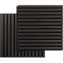 FibroTech akoestische panelen SQUARE Smoked Oak - Raucheiche