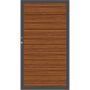 TraumGarten Schutting SYSTEM ALU XL Poort Bamboe/Antraciet