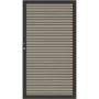 TraumGarten schutting SYSTEM NEO PLATINUM poort taupe-grijs