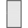TraumGarten schutting SYSTEM RUITPATROON Poort Wit