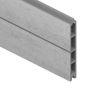 TraumGarten schutting Enkelprofiel SYSTEM WPC CLASSIC Grijs Zichtscherm Steekzaun Lamellenomheining