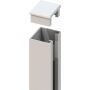TraumGarten schutting U-montageprofiel SYSTEM Zilver