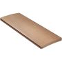 NATURinFORM wpc-terrasplank 19x139 mm DE SLIMME terrabruin massief